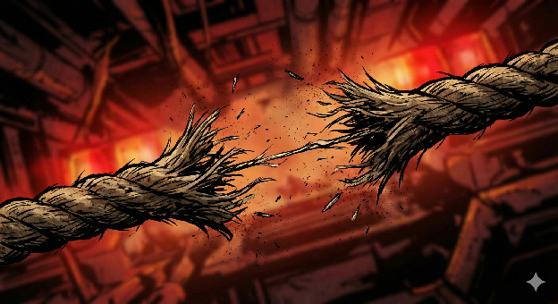 Cascading financial crisis — overdraft notifications piling up