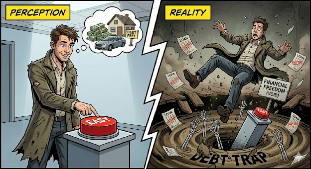 Failed paths — hitting rock bottom after relapse